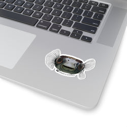 Fred The Puffer Sticker